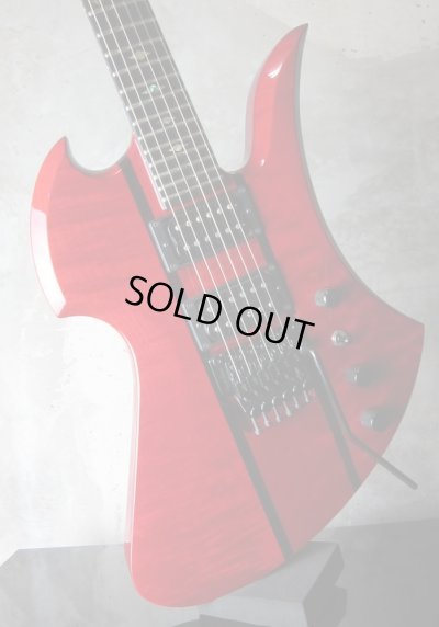 画像2: B.C. Rich Mockingbird Slash Trans Red