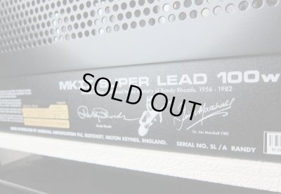 画像7: Marshall 1959 RR Randy Rhoads Signature Model / Head Amp　 