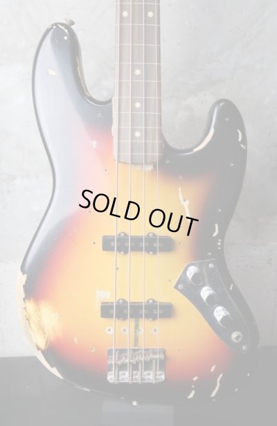 画像1: Fender Custom Shop Jazz Bass Jaco Pastorius Relic / Sunburst