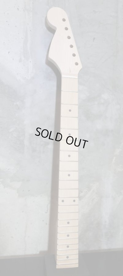 画像2: Warmoth Stratocaster Neck 22 Fretted Maple / Left Hand / Large Head