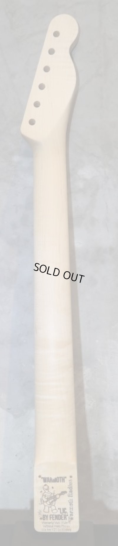 画像2: Warmoth   TELECASTER 22 Frets  Maple Neck / Right Handed Reverse