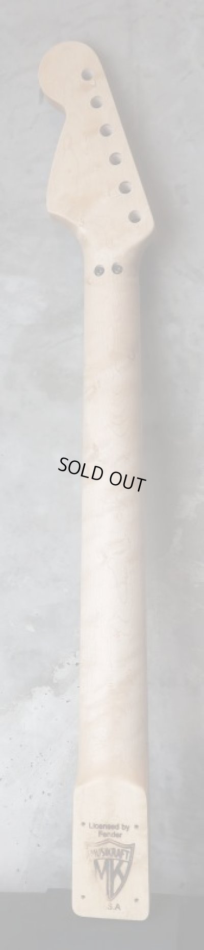 画像2: MusiKraft /  Franky Neck Custom Build / Birdseye Maple 　(1)