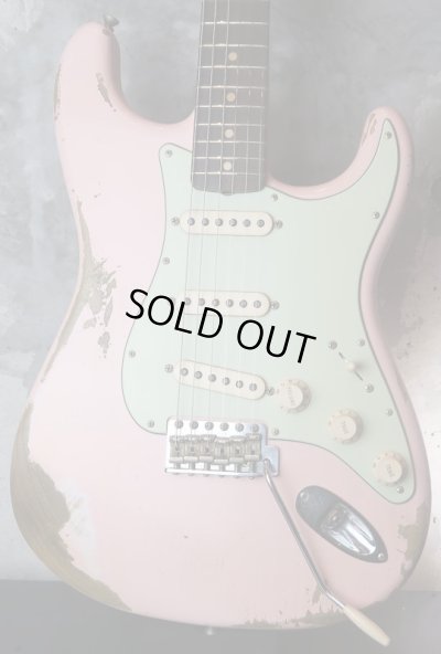 画像1: Fender Custom Shop 1962 Stratocaster Relic Shell Pink 
