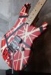 画像5: EVH Striped Series 5150 Red, / Black /  White Stripes