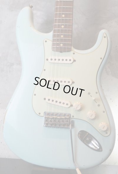 画像1: Fender USA Custom Shop '60 Stratocaster /  Sonic Blue  / Hard Relic 