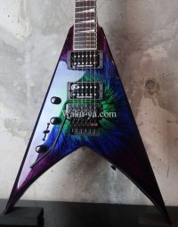 Jackson USA  Select Series KV2 EERIE DESS SWIRL / LH