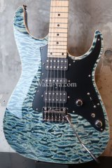 Tom Anderson Guardian Angel  /  Natural Arctic Blue with Binding