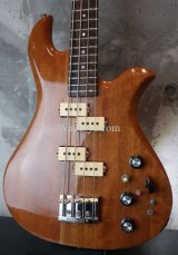 B.C. Rich USA Vintage Eagle Bass / Natural / Red Pings