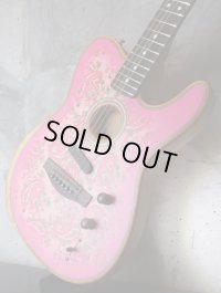 Fender USA American Acoustasonic Telecaster / Pink Paisley