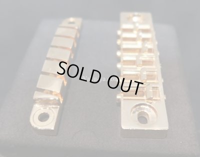 画像6: Ibanez Wide Travel Gibraltar Bridge / Quick Change tailpiece / Gold     