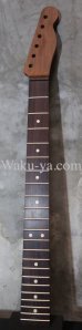 画像1: Warmoth Telecaster® Mahogany Neck  22 Frets  Indian Rosewood (Dark) / Right Handed  (1)