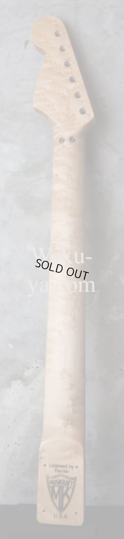 画像2: MusiKraft /  Franky Neck Custom Build / Birdseye Maple 　(2)