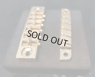 画像7: Ibanez Wide Travel Gibraltar Bridge / Quick Change tailpiece / Gold     
