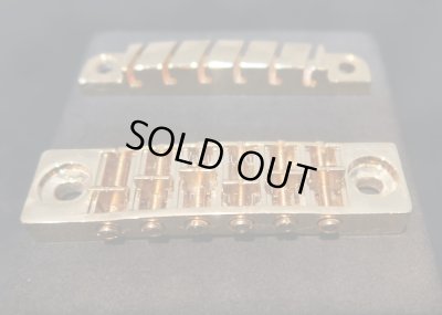 画像3: Ibanez Wide Travel Gibraltar Bridge / Quick Change tailpiece / Gold     