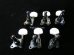 画像2: GOTOH SG503 mini Tuning Machines BLK /  Perloid Button / Jake E Lee / NOS (2)