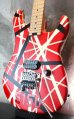 画像8: EVH Striped Series 5150 Red, / Black /  White Stripes