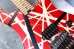 画像9: EVH Striped Series 5150 Red, / Black /  White Stripes