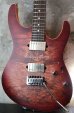 画像1: Suhr Modern Waterfall Burl Maple / Faded Trans Wine Red Burst (1)