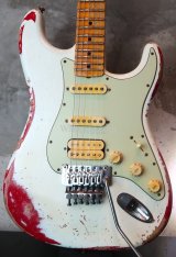  Fender Custom Shop '60 Stratocaster S-S-H Heavy Relic FRT / Ltd White Lightning