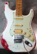 画像1: Fender Custom Shop '60 Stratocaster S-S-H Heavy Relic FRT / Ltd White Lightning (1)