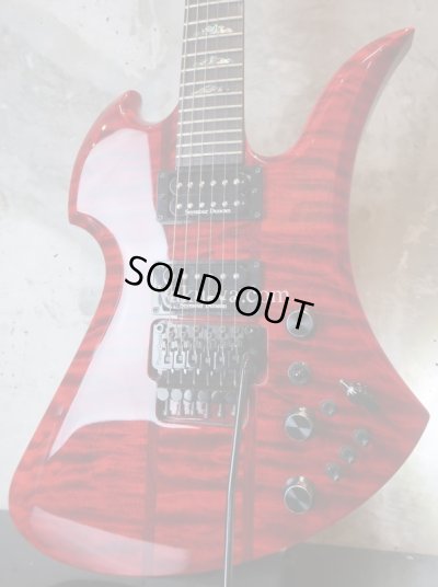 画像1: B.C.Rich Mockingbird SL / Quilted Maple / Trans Red