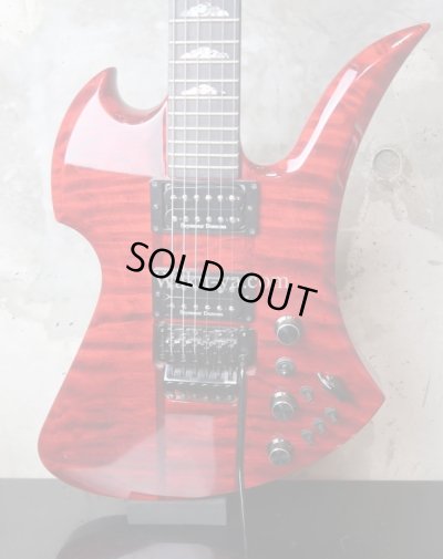 画像10: B.C.Rich Mockingbird SL / Quilted Maple / Trans Red