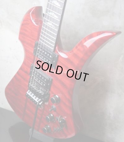 画像3: B.C.Rich Mockingbird SL / Quilted Maple / Trans Red