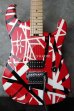 画像1: EVH Striped Series Red with Black Stripes (1)