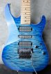 画像1: Tom Anderson Drop Top Seven String Jack's Blue Burst w/ Binding (1)