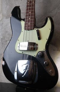  Fender Custom Shop 1960 Jazz Bass RW Relic  /  Black