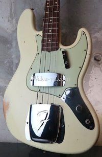 Fender Custom Shop '60 Jazz Bass Relic / Aged Vintage White