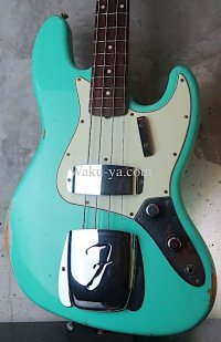 Fender Custom Shop '60s Jazz Bass Light Relic /  Sea Foam Green