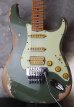 画像1:  Fender Custom Shop Alley Cat Stratocaster Heavy Relic / Faded Army Drab Green (1)