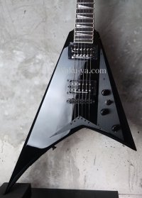  Jackson USA Custom Shop  RR-1T /  Through back　Tail　/ Kirk Hammett / Ebony Board - Gloss Black