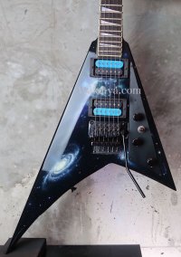 Jackson USA Custom Shop RR1 V Galaxy Mural