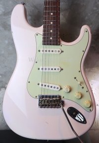 Suhr Classic Antique Shell Pink Stratocaster / Aged by Master Builder J. W. Black 