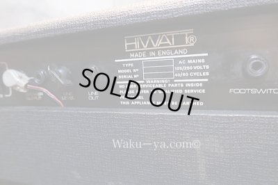 画像7: HIWATT LEAD 50R / Tube Combo Amp 80's - UK / Footswitch