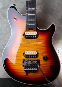 EVH Wolfgang  Flamed Maple Top 3-tone  Sunburst