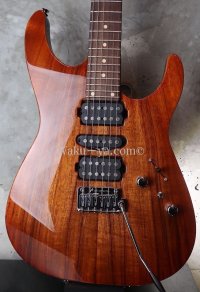 Tom Anderson Angel "KOA" /  Honey Shaded Edge with Binding