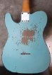 画像2: Fender Custom Shop 1960 Heavy Relic Telecaster Daphne Blue / 3Color Sunburst