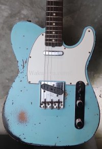 Fender Custom Shop 1960 Heavy Relic Telecaster Daphne Blue / 3Color Sunburst