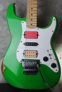 Charvel Custom Shop Green Meanie / Steve Vai / Heavy Relic