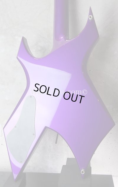 画像2: B.C.Rich Custom Shop Warlock '80 Kahler / Sapphire Purple