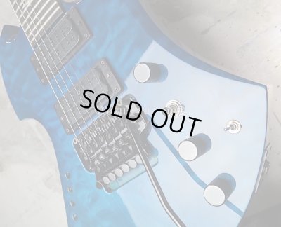 画像9: B.C.Rich Mockingbird Quilt Maple Top 7string  /  Trance Blue