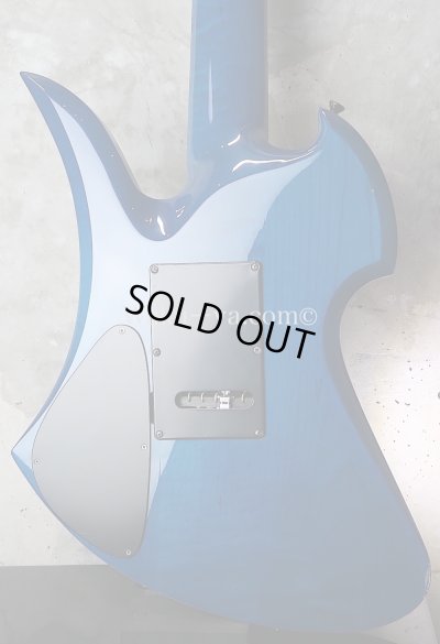 画像2: B.C.Rich Mockingbird Quilt Maple Top 7string  /  Trance Blue