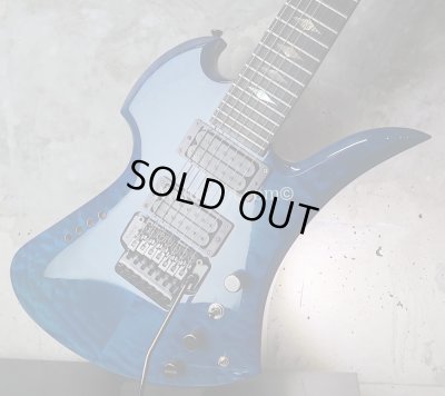 画像13: B.C.Rich Mockingbird Quilt Maple Top 7string  /  Trance Blue