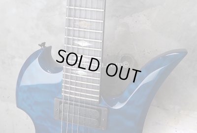 画像10: B.C.Rich Mockingbird Quilt Maple Top 7string  /  Trance Blue