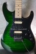 画像1: Suhr Standard Zebra PU / Matching HEAD / Lime Green Burst   (1)