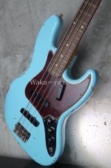 Fender USA Custom Shop '64s Jazz-Bass  / Relic /  Daphne Blue
