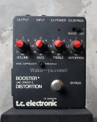 t.c. electronic / BOOSTRT+  LINE DRIVER & DISTORTION
